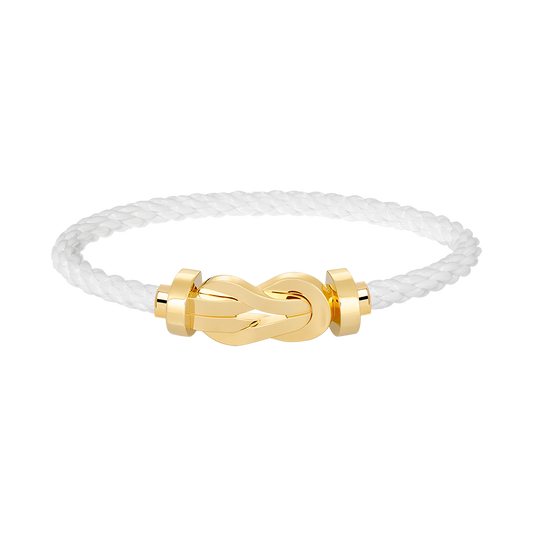 [Cadisa]CHANCE LARGE 8 FIGURE BUCKLE NO DIAMOND BRACELET GOLD