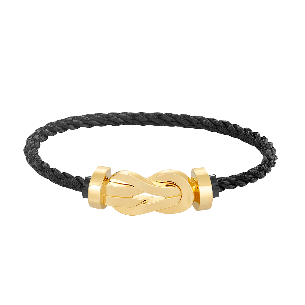 [Cadisa]CHANCE LARGE 8 FIGURE BUCKLE NO DIAMOND BRACELET GOLD