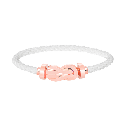 [Cadisa]CHANCE LARGE 8 FIGURE BUCKLE NO DIAMOND BRACELET ROSE GOLD