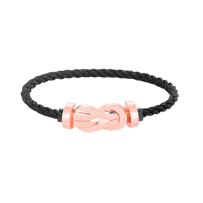 [Cadisa]CHANCE LARGE 8 FIGURE BUCKLE NO DIAMOND BRACELET ROSE GOLD