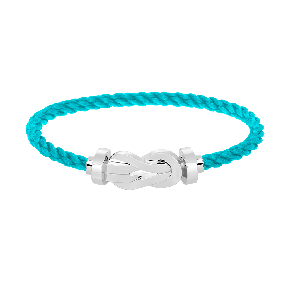 [Cadisa]CHANCE LARGE 8 FIGURE BUCKLE NO DIAMOND BRACELET SILVER