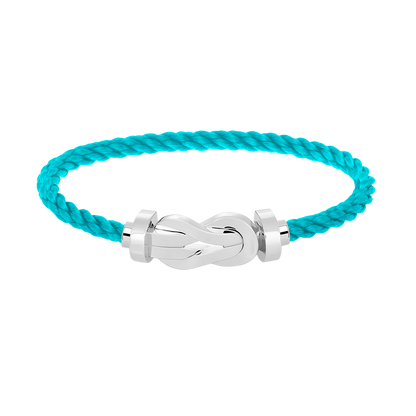 [Cadisa]CHANCE LARGE 8 FIGURE BUCKLE NO DIAMOND BRACELET SILVER