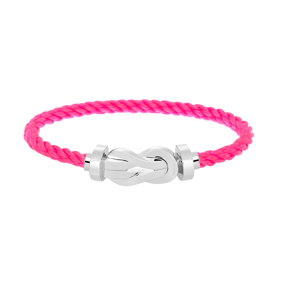 [Cadisa]CHANCE LARGE 8 FIGURE BUCKLE NO DIAMOND BRACELET SILVER