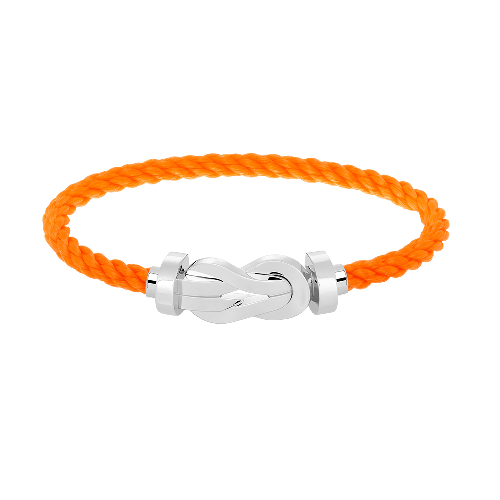 [Cadisa]CHANCE LARGE 8 FIGURE BUCKLE NO DIAMOND BRACELET SILVER
