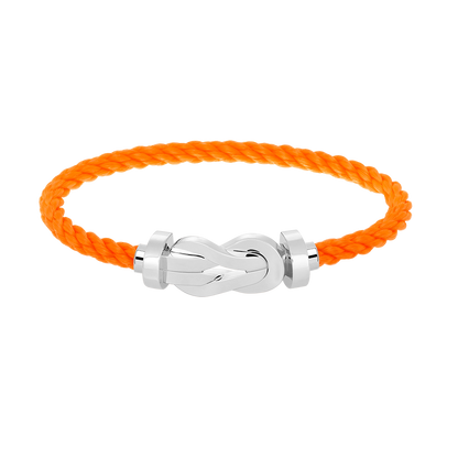 [Cadisa]CHANCE LARGE 8 FIGURE BUCKLE NO DIAMOND BRACELET SILVER