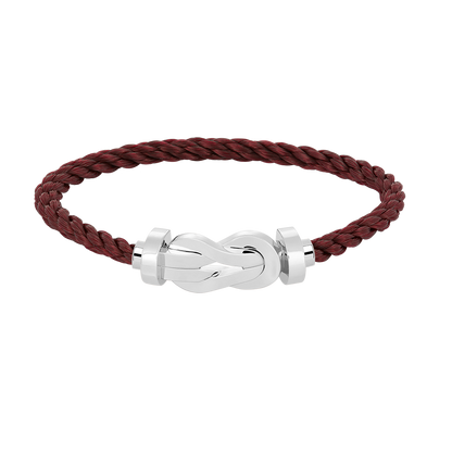 [Cadisa]CHANCE LARGE 8 FIGURE BUCKLE NO DIAMOND BRACELET SILVER