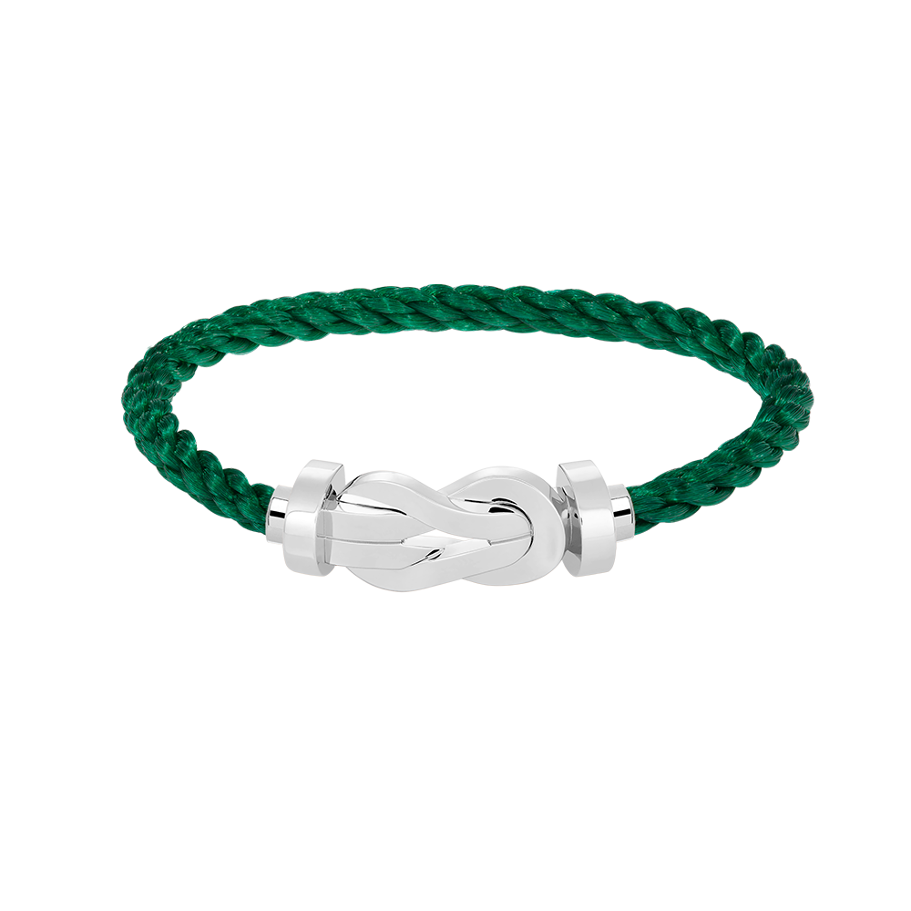 [Cadisa]CHANCE LARGE 8 FIGURE BUCKLE NO DIAMOND BRACELET SILVER