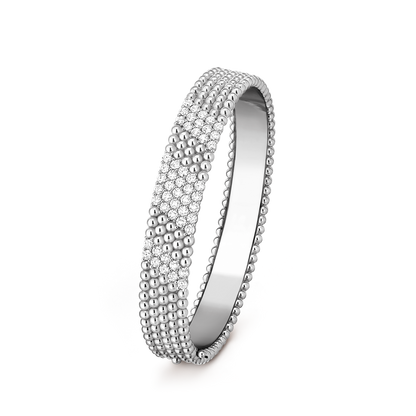 [Cadisa]  FIVE-ROW DIAMOND BRACELET