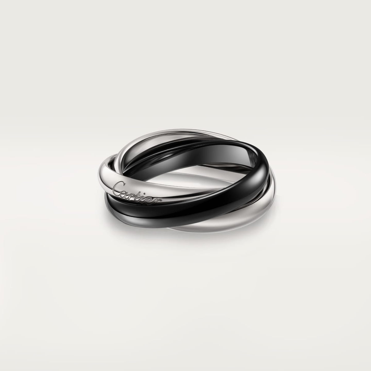 [Cadisa] TRINITY 3.2MM RING BLACK CERAMIC