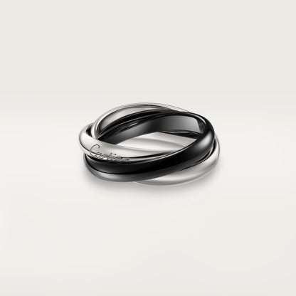 [Cadisa] TRINITY 3.2MM RING BLACK CERAMIC