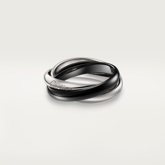 [Cadisa] TRINITY 3.2MM RING BLACK CERAMIC