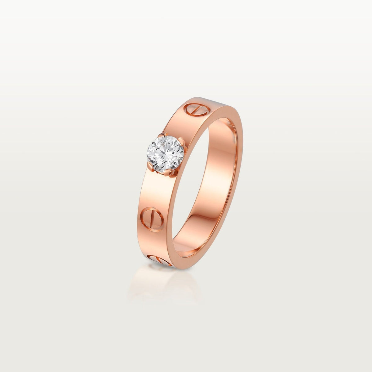 [Cadisa] LOVE RING 3.6MM 1 BIG DIAMOND