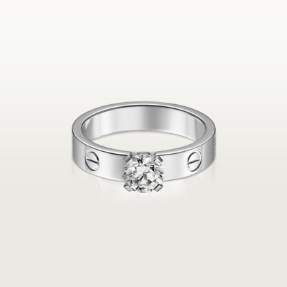 [Cadisa] LOVE RING 3.6MM 1 BIG DIAMOND