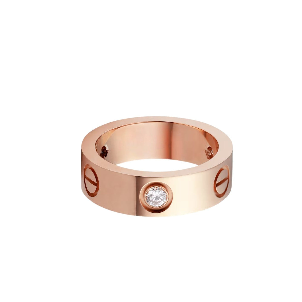 [Cadisa] LOVE 5.5MM 3 DIAMOND RING