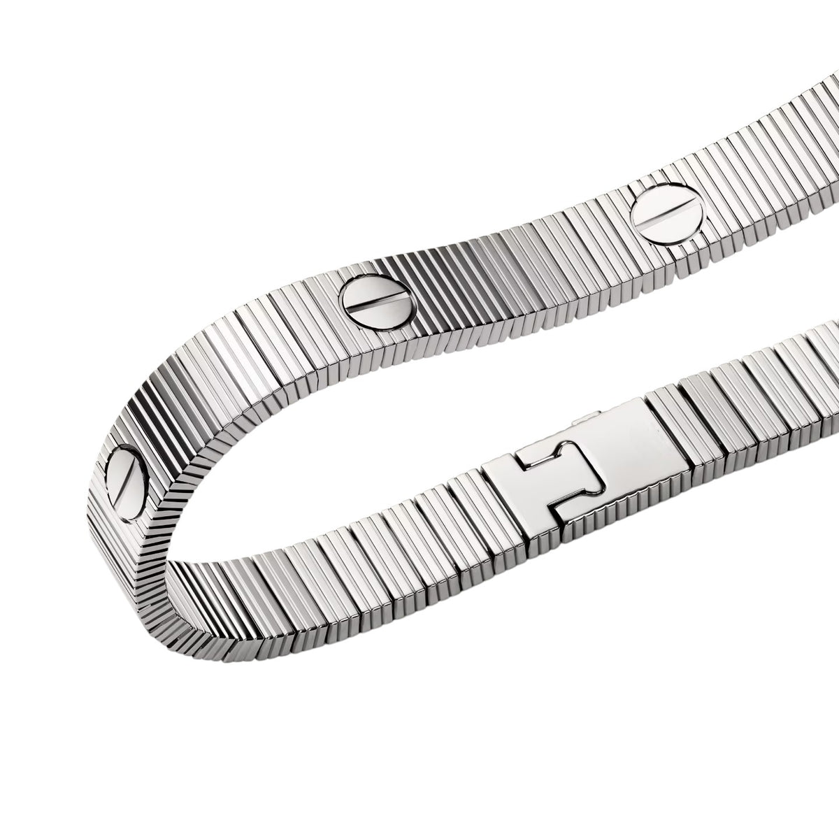 [Cadisa]Love & Force Large Horseshoe Trio Bracelet Stack Set