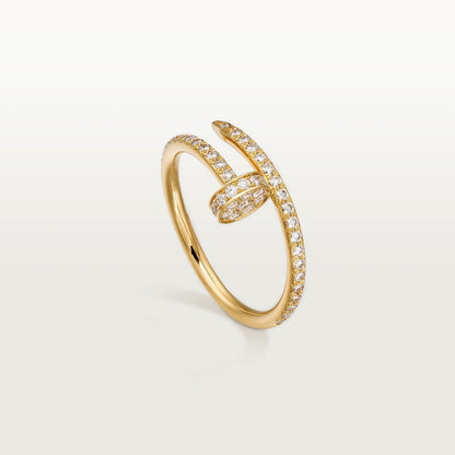 [Cadisa] JUSTE 1.8MM FULL DIAMOND RING