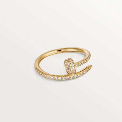 [Cadisa] JUSTE 1.8MM FULL DIAMOND RING