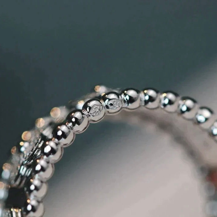 [Cadisa]CLOVER KALEIDOSCOPE RING 10MM