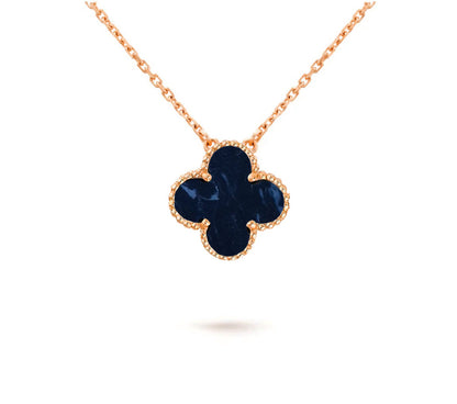 [Cadisa]CLOVER 15MM SINGLE FLOWER NECKLACE COLLECTION