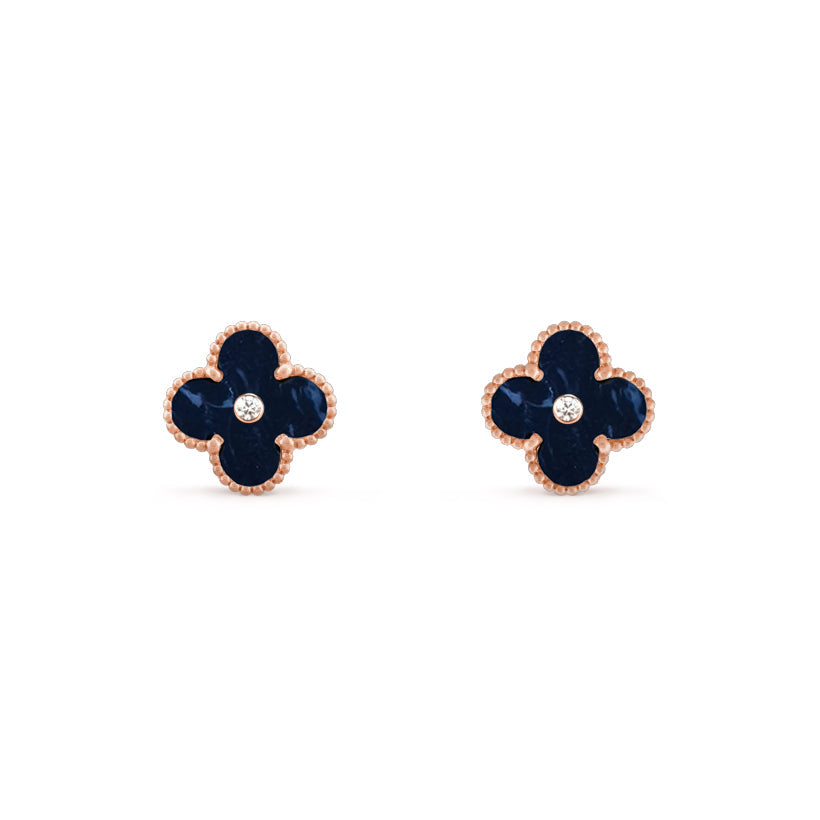 [Cadisa]CLOVER  15MM DIAMOND EARRINGS COLLECTION