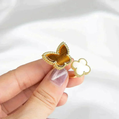 [Cadisa]LUCKY BETWEEN THE FINGER RING