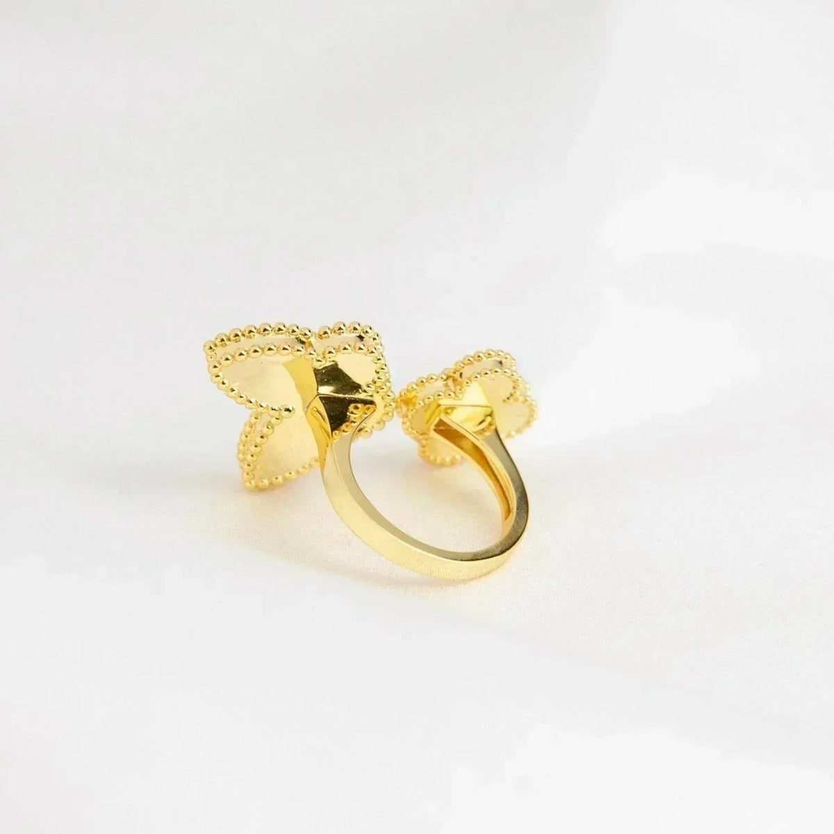 [Cadisa]LUCKY BETWEEN THE FINGER RING