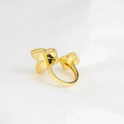 [Cadisa]LUCKY BETWEEN THE FINGER RING