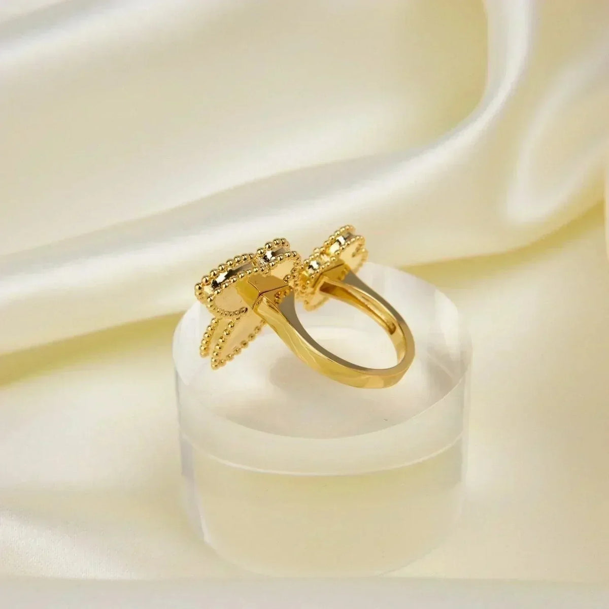 [Cadisa]LUCKY BETWEEN THE FINGER RING