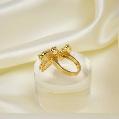 [Cadisa]LUCKY BETWEEN THE FINGER RING