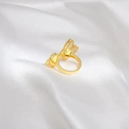 [Cadisa]LUCKY BETWEEN THE FINGER RING