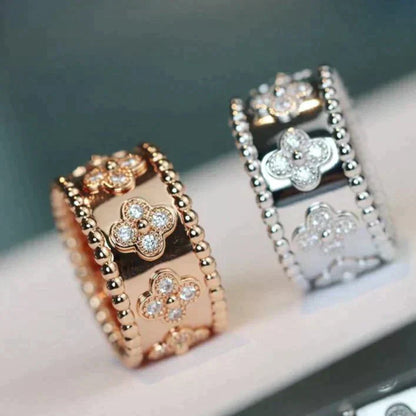 [Cadisa]CLOVER KALEIDOSCOPE RING 10MM