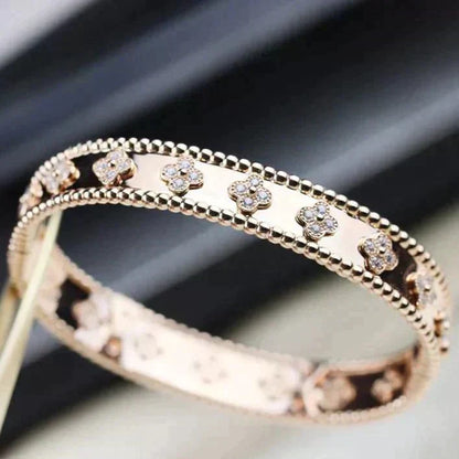 [Cadisa]CLOVER BRACELET 8MM DIAMONDS