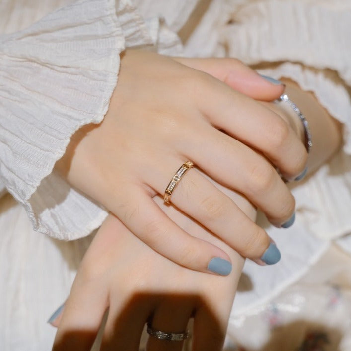 [Cadisa] LOVE RING 2.65MM DIAMOND