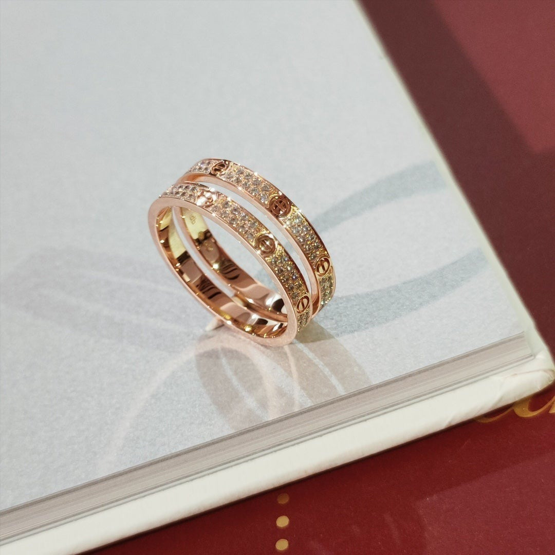 [Cadisa] LOVE RING 2.65MM DIAMOND