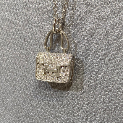 [Cadisa]CONSTANCE PEDANT DIAMOND NECKLACE