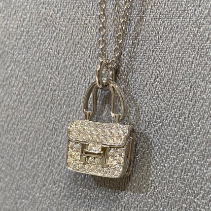 [Cadisa]CONSTANCE PEDANT DIAMOND NECKLACE