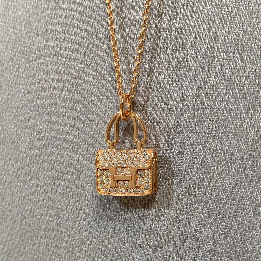 [Cadisa]CONSTANCE PEDANT DIAMOND NECKLACE