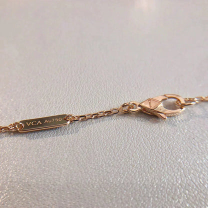 [Cadisa]PERLEE PEDANT NECKLACE GOLD / ROSE GOLD
