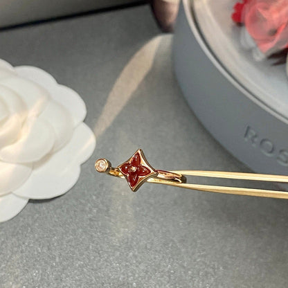 [Cadisa]STAR 1 DIAMOND OPEN RING