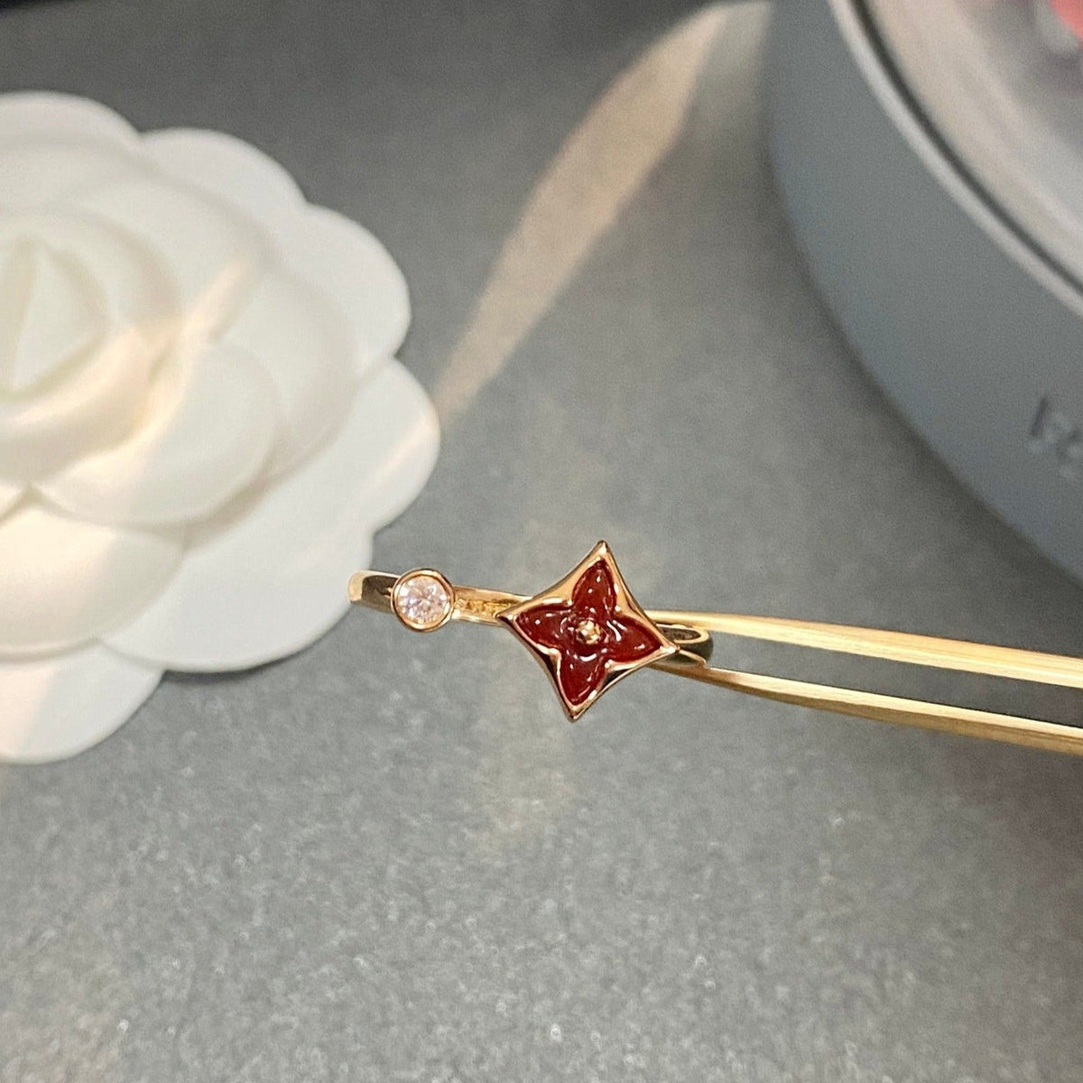 [Cadisa]STAR 1 DIAMOND OPEN RING