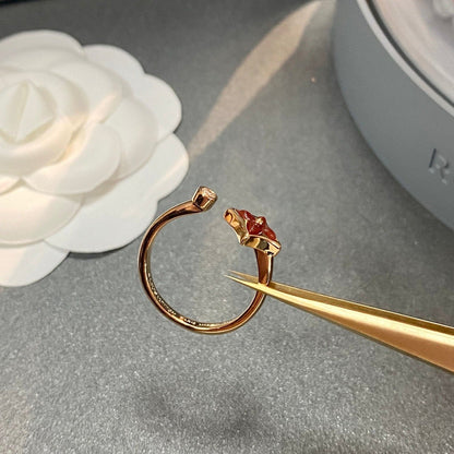 [Cadisa]STAR 1 DIAMOND OPEN RING