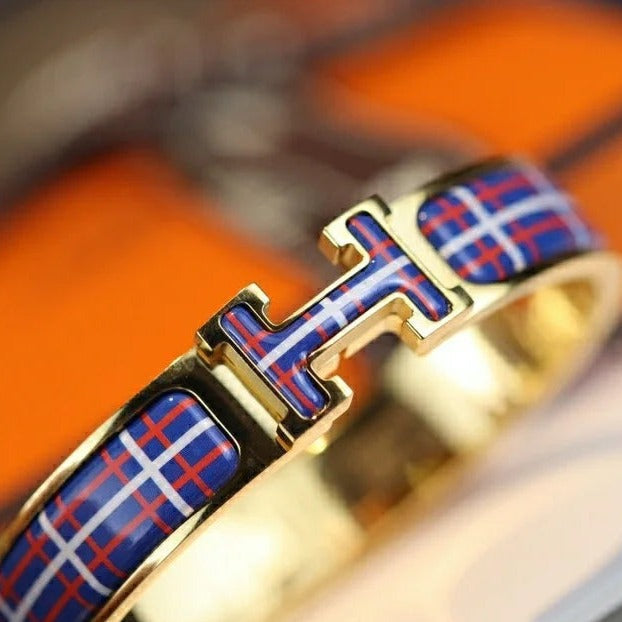 [Cadisa]H TARTAN BRACELET 12MM