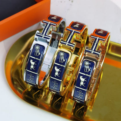 [Cadisa]H COUVERTURES DARK BLUE BRACELET