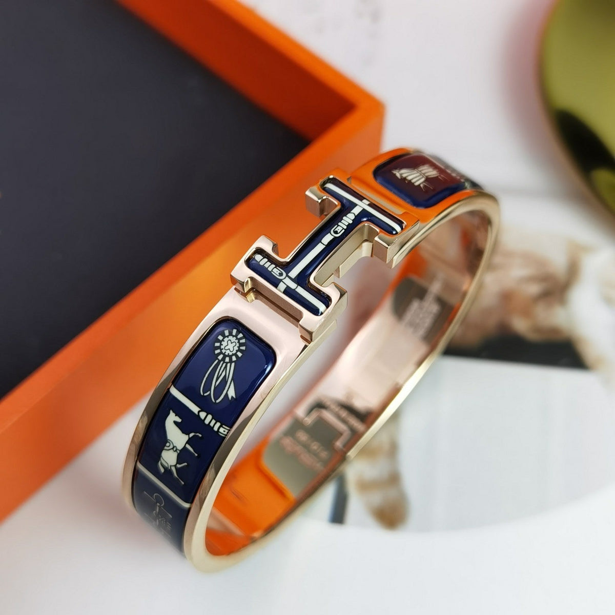 [Cadisa]H COUVERTURES DARK BLUE BRACELET