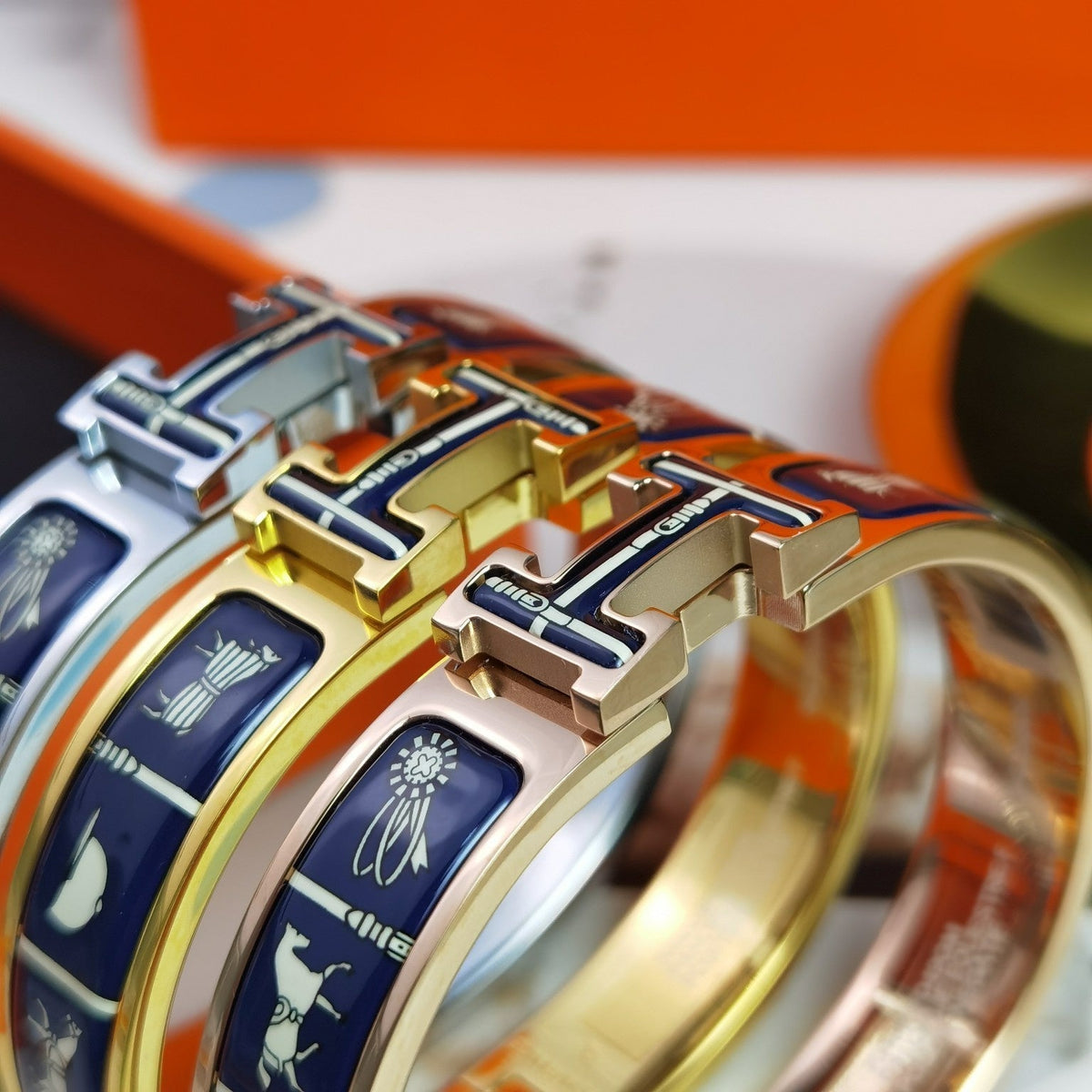 [Cadisa]H COUVERTURES DARK BLUE BRACELET