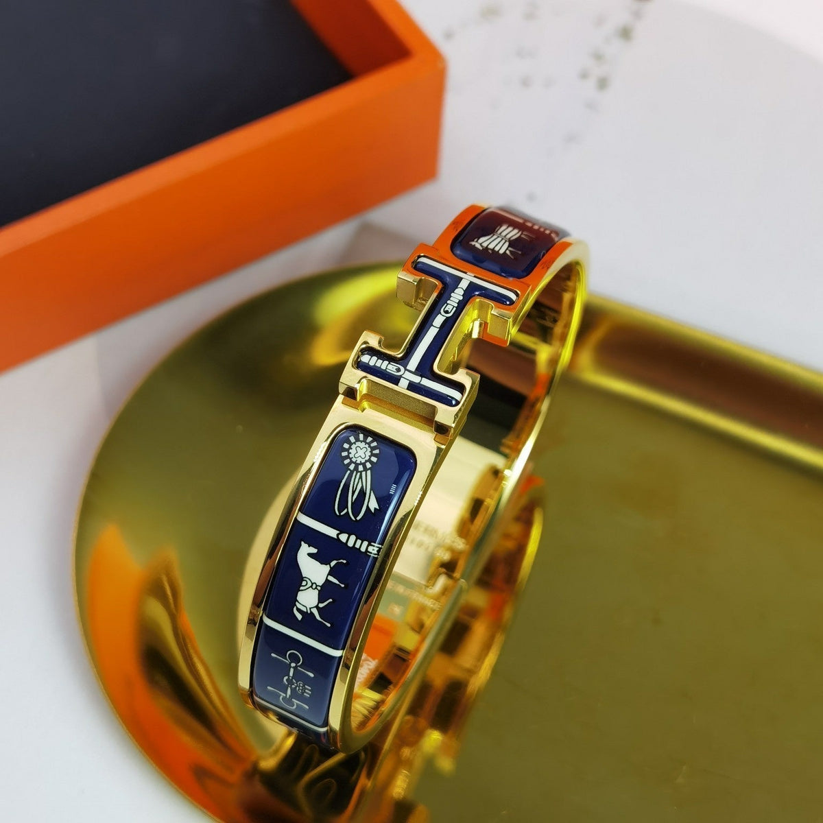 [Cadisa]H COUVERTURES DARK BLUE BRACELET