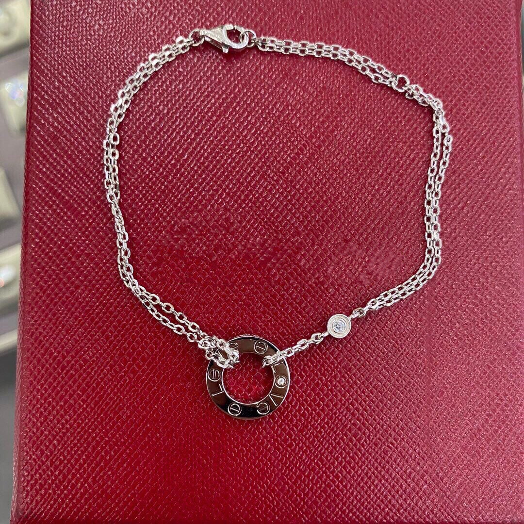 [Cadisa] LOVE BRACELET 2 DIAMOND