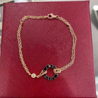 [Cadisa] LOVE BRACELET 2 DIAMOND