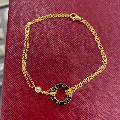 [Cadisa] LOVE BRACELET 2 DIAMOND
