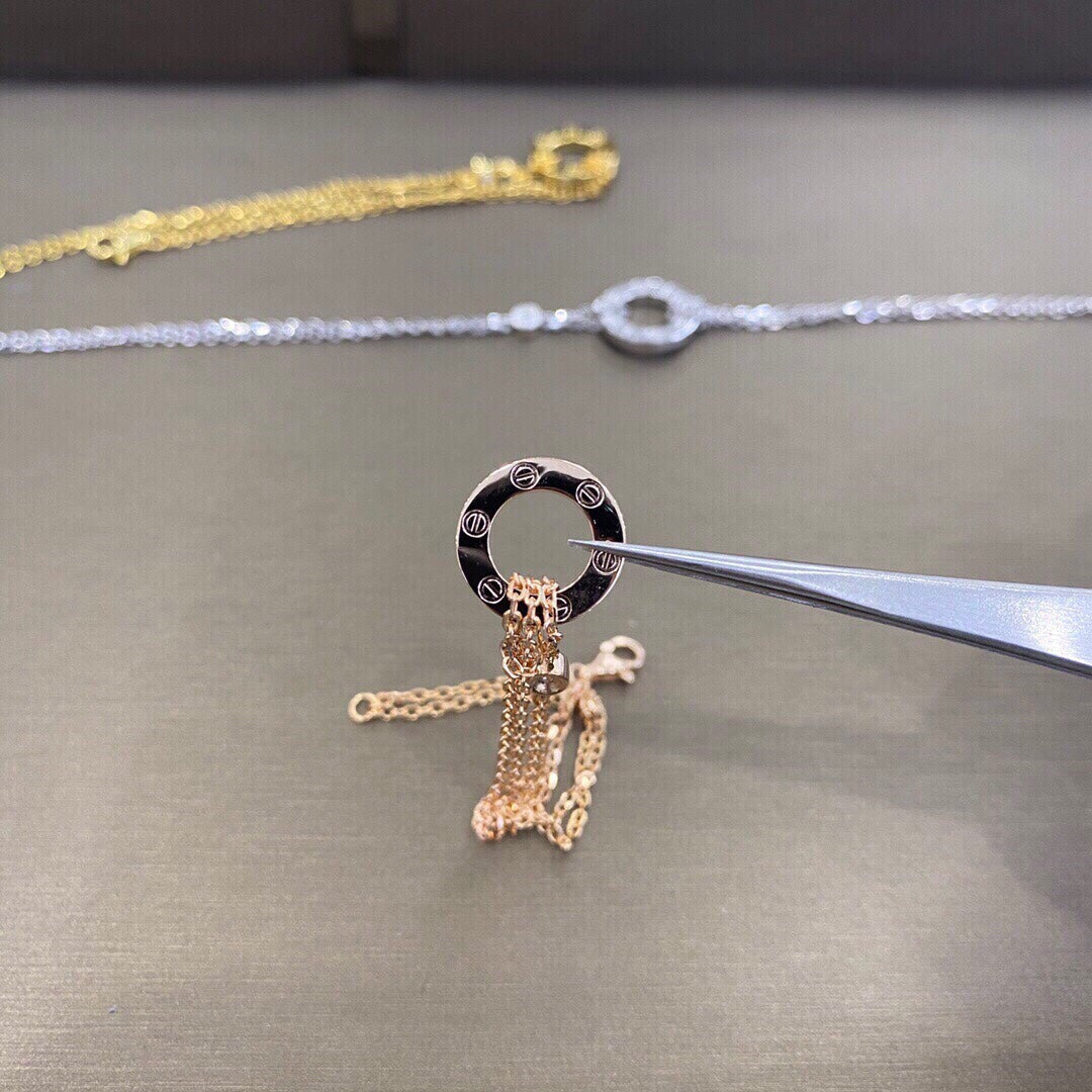[Cadisa] LOVE BRACELET 2 DIAMOND